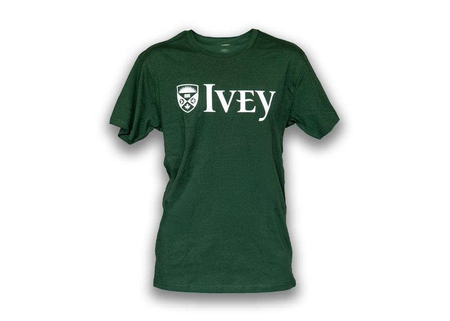 Ivey Unisex Green Short Sleeve T-Shirt