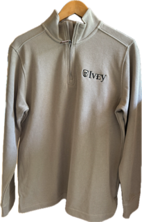 Ivey Hudson Quarter Zip Unisex Sweater