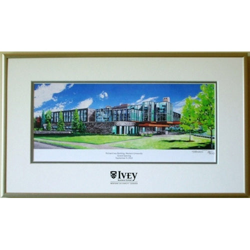 Ivey New Building Print